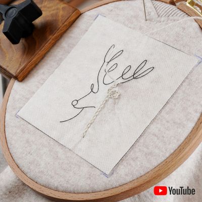 FREE &quot;Deer&quot; pdf pattern + video tutorial