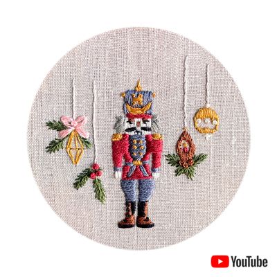 &quot;Nutcracker. Nutcracker&quot; pdf pattern 10 cm (4&quot;) + video tutorial