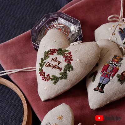 FREE Sewing pattern: HEART for &quot;Nutcracker&quot; Christmas patterns  + video tutorial