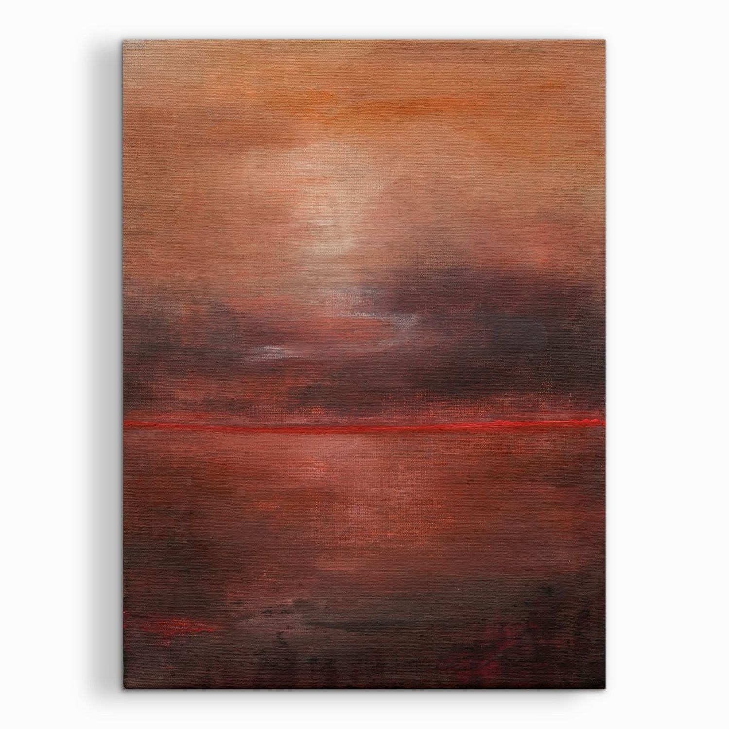 Red line. 30 x 40 cm