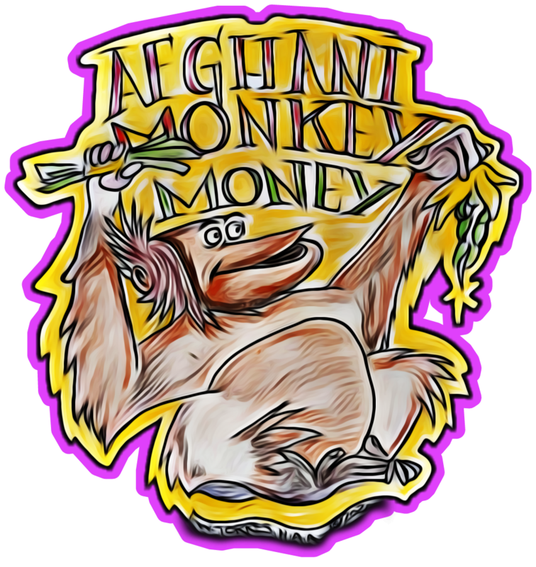 Afghan Monkey Money Bx
