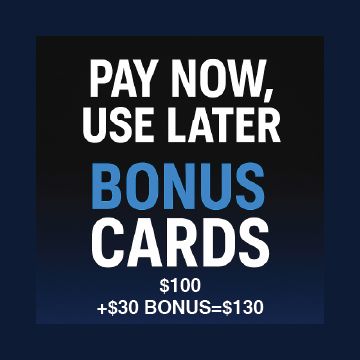$130 for $100