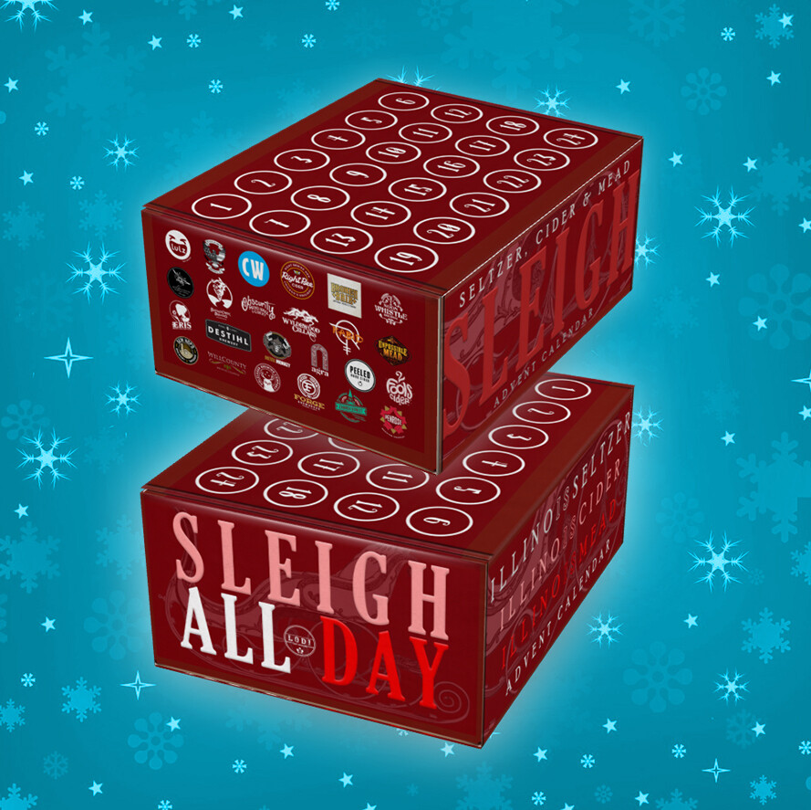 Seltzer, Cider, Mead SLEIGH - Illinois Seltzer, Cider, Mead Advent Calendar