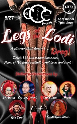 Legs at the Lodi - Drag Show (Ticket)