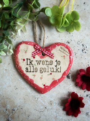 “Ik wens je alle geluk” - spreuk