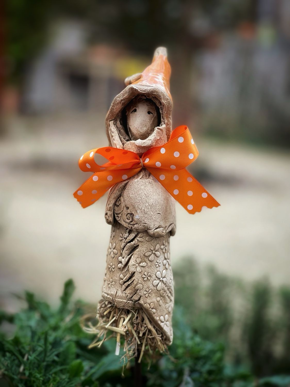 Oranje plantenvrouwtje