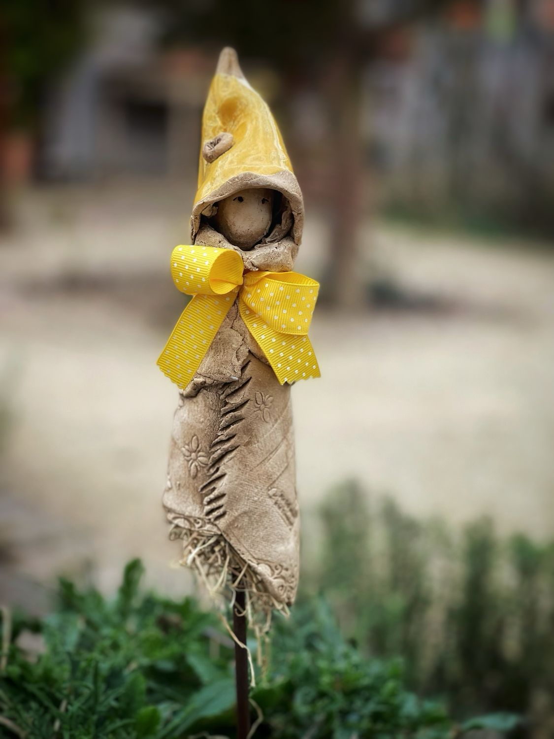 Geel plantenvrouwtje