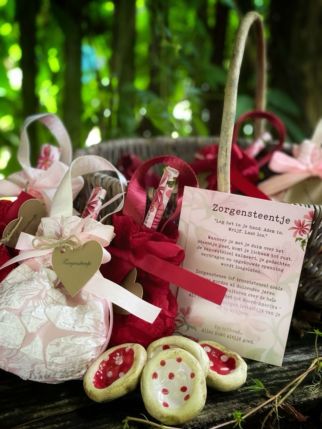 Zorgensteentje Rood 🌹❤️