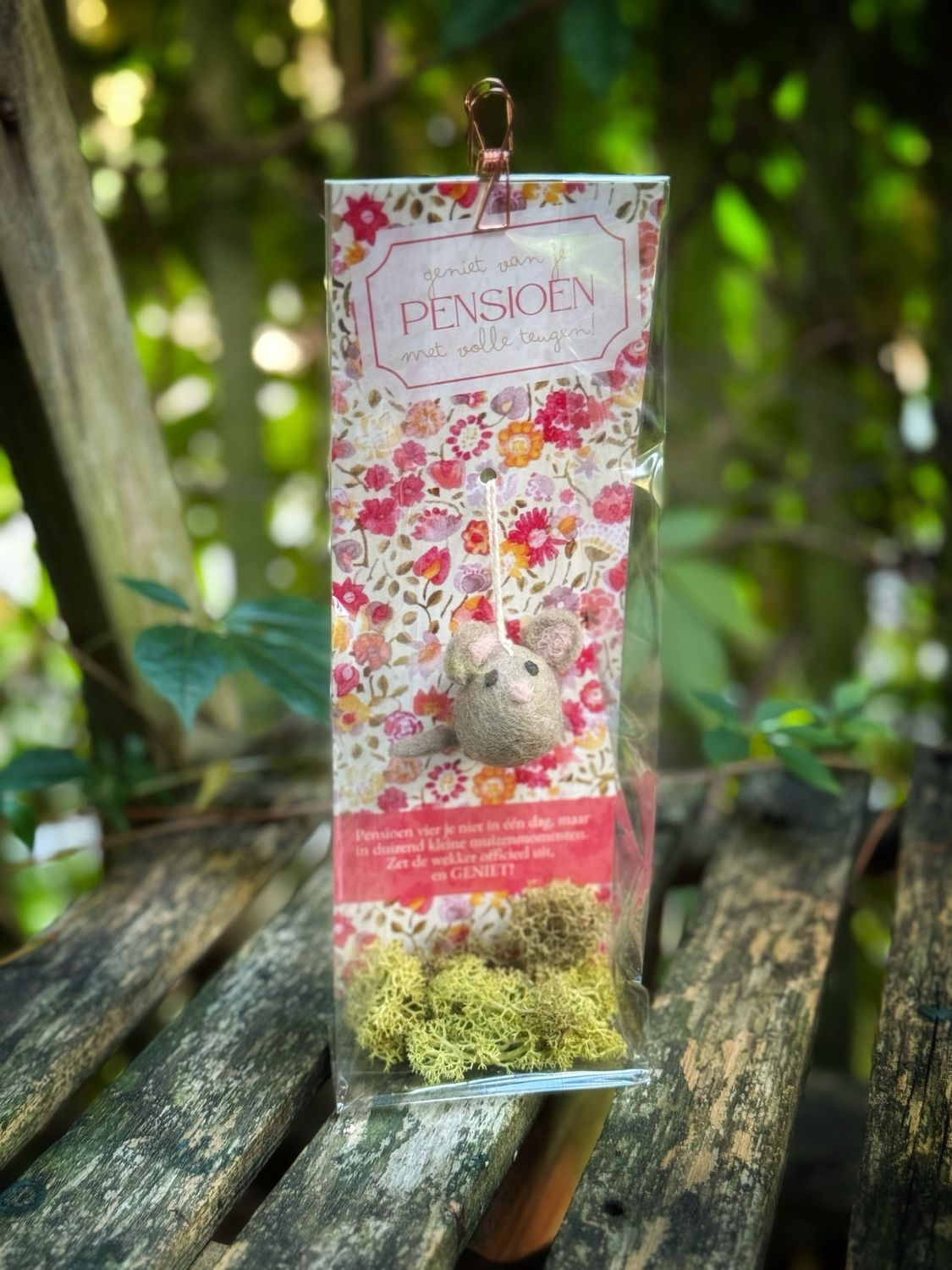 🐭 “Geniet van je pensioen!”- Blijmaker