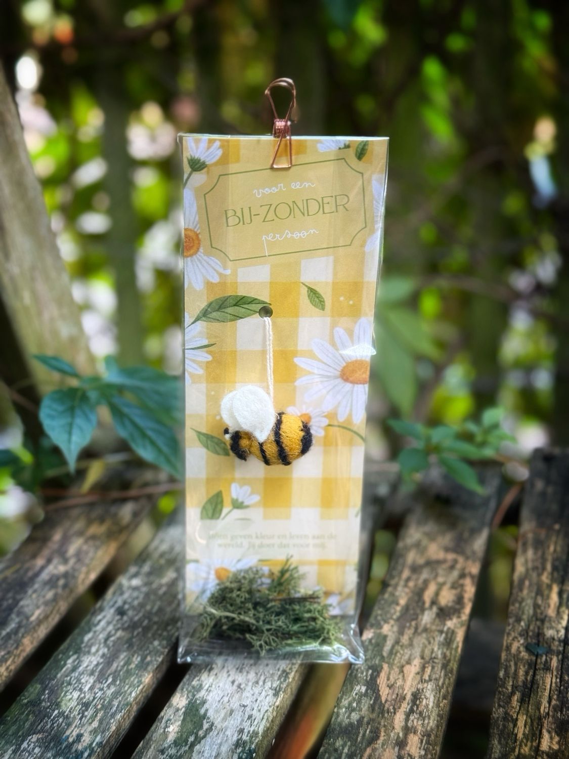 🐝 “Voor een BIJ-zonder persoon”- Blijmaker