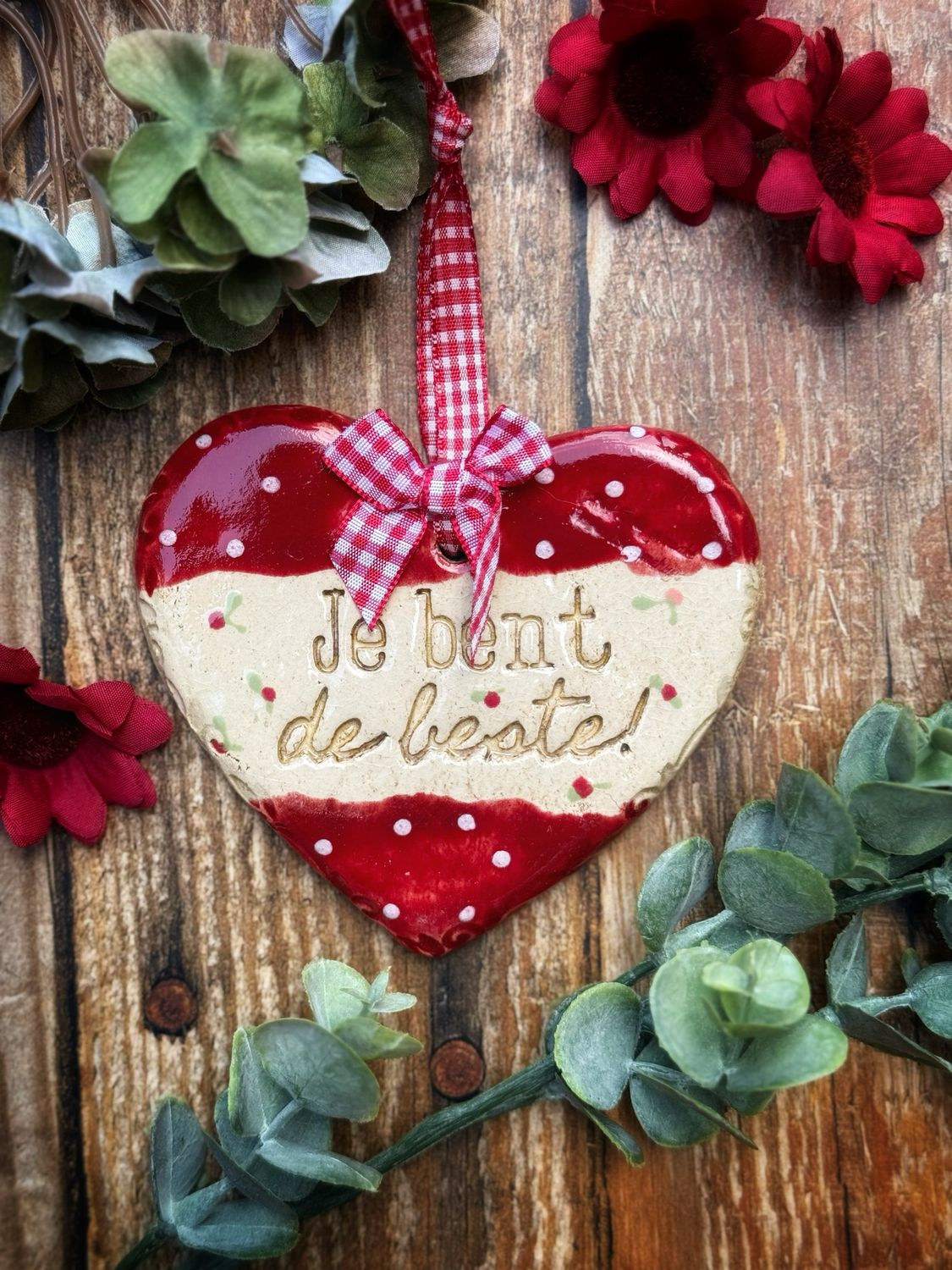 “Je bent de beste” - spreuk (rood)