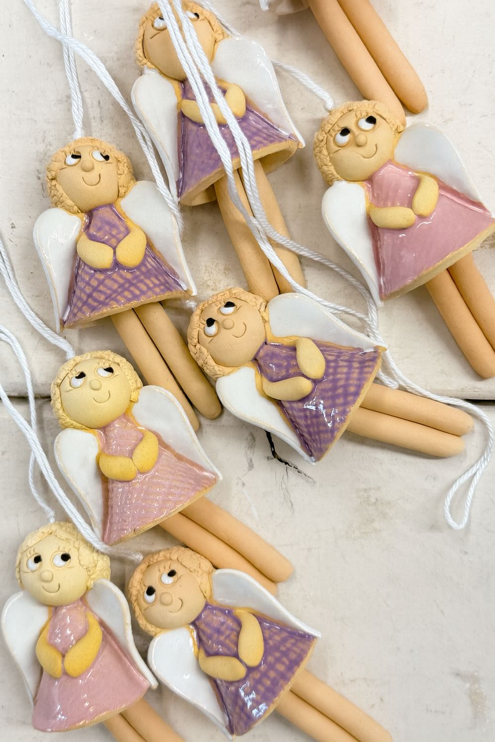 😇 Fairtrade engeltje paars