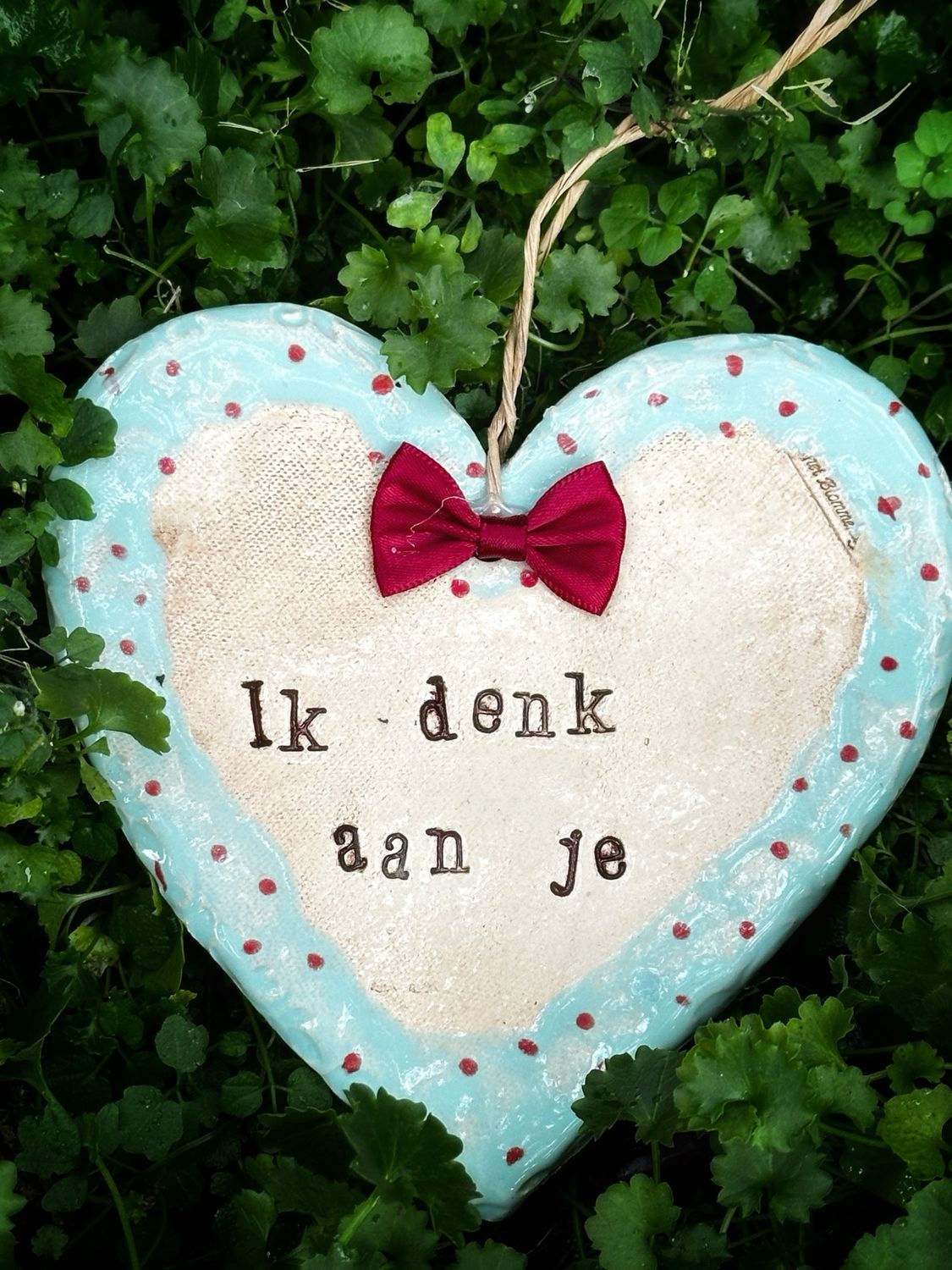 🩵 “Ik denk aan je” - medium spreuk