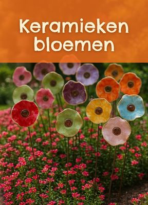Keramieken bloemen