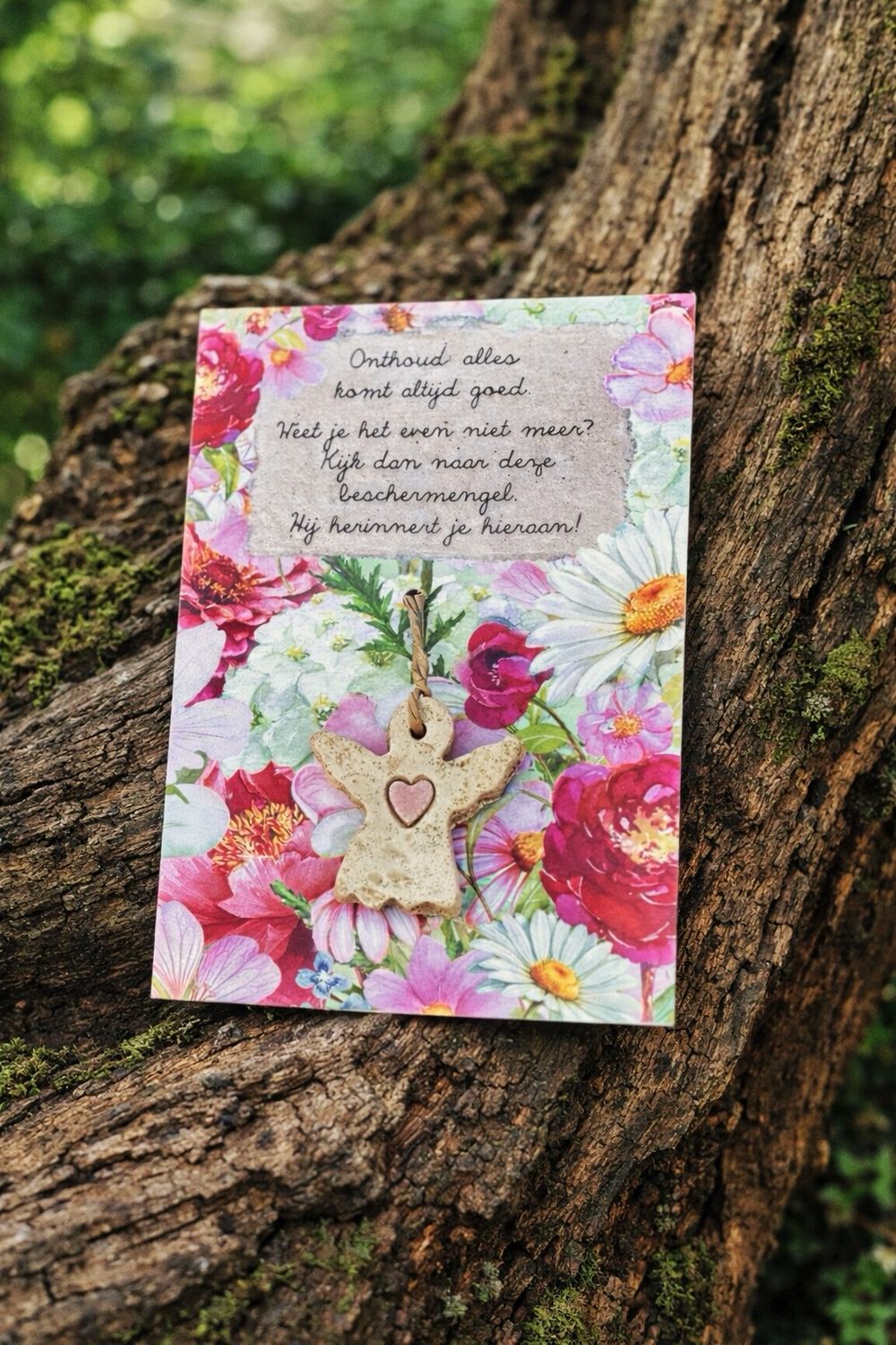 🩷 Beschermengeltje roze