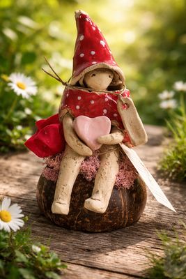 Aardmannetje met stipjes 🍄