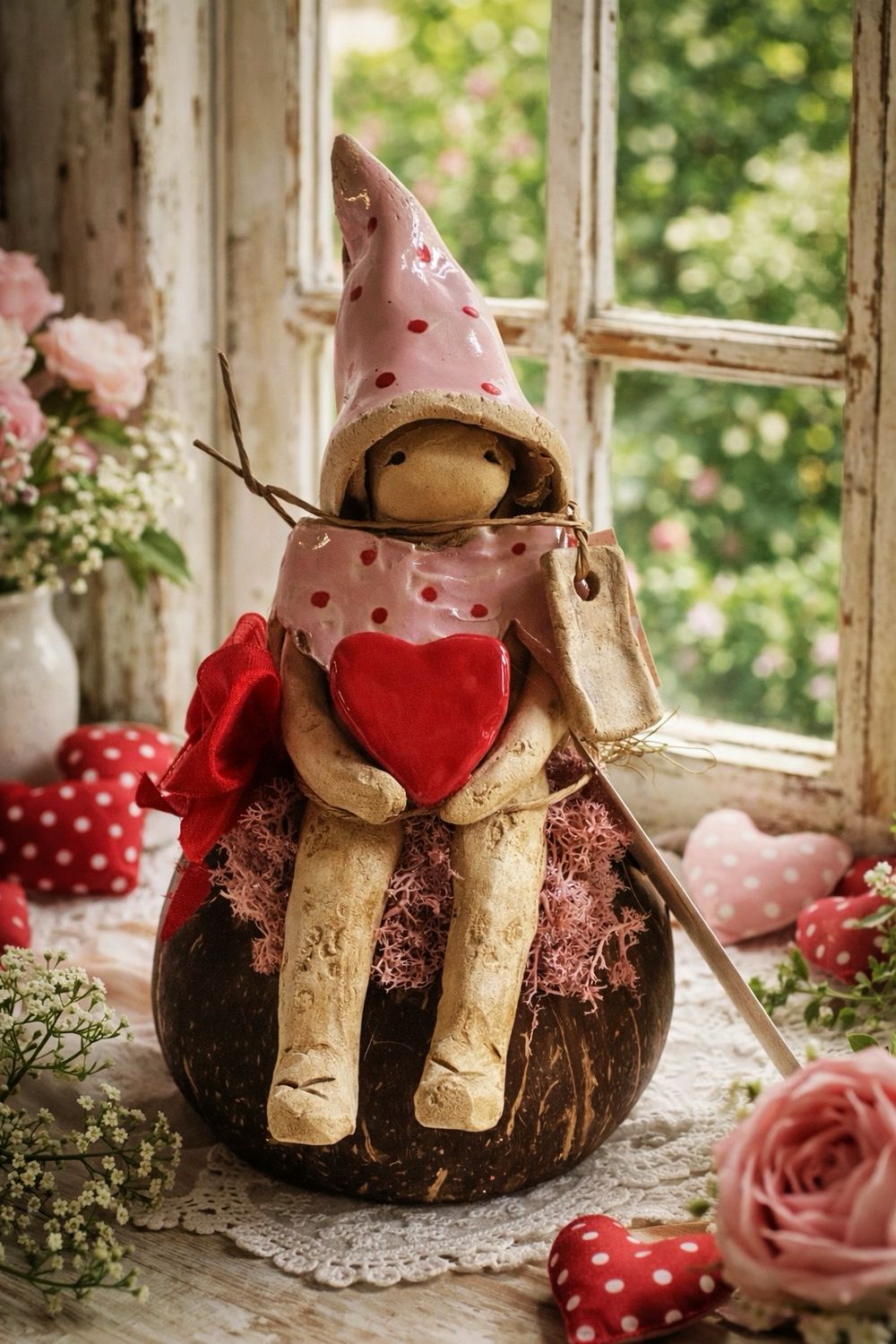 Aardmannetje met stipjes 🍄