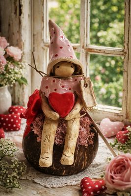 Aardmannetje met stipjes 🍄