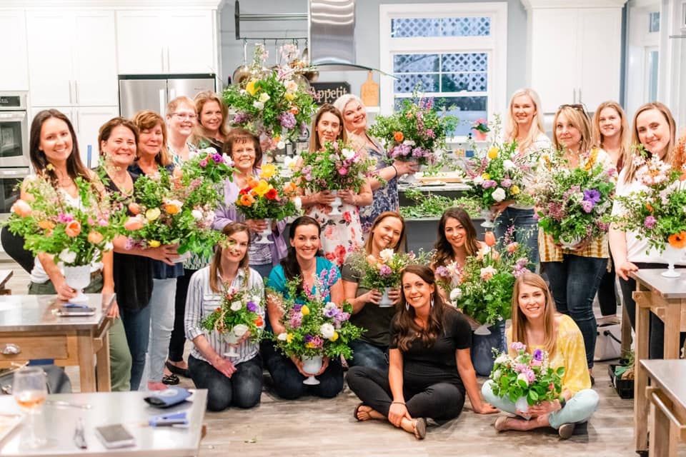 Flower Workshop at Anchored Roots Farm, September 17th and October 8th