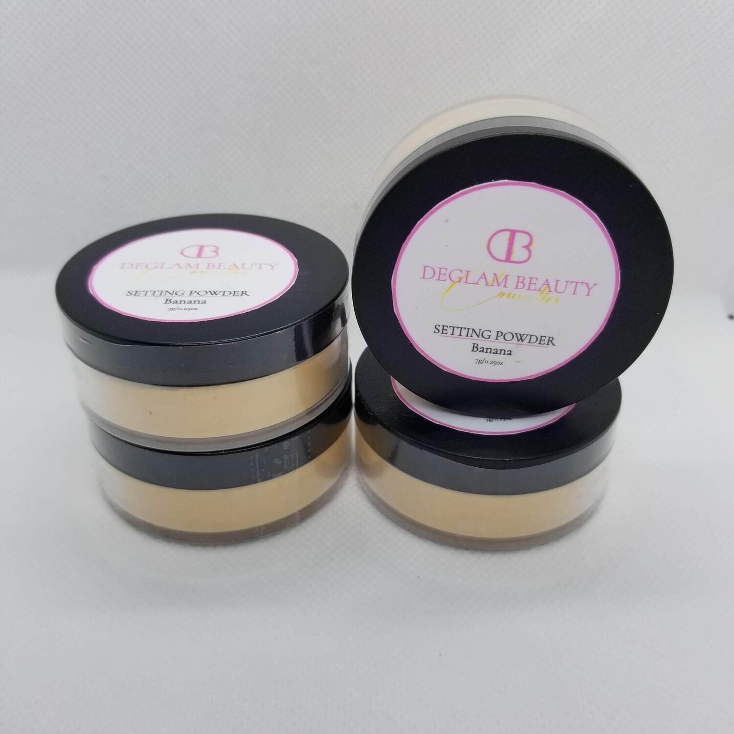 Glam Setting loose powder- Banana