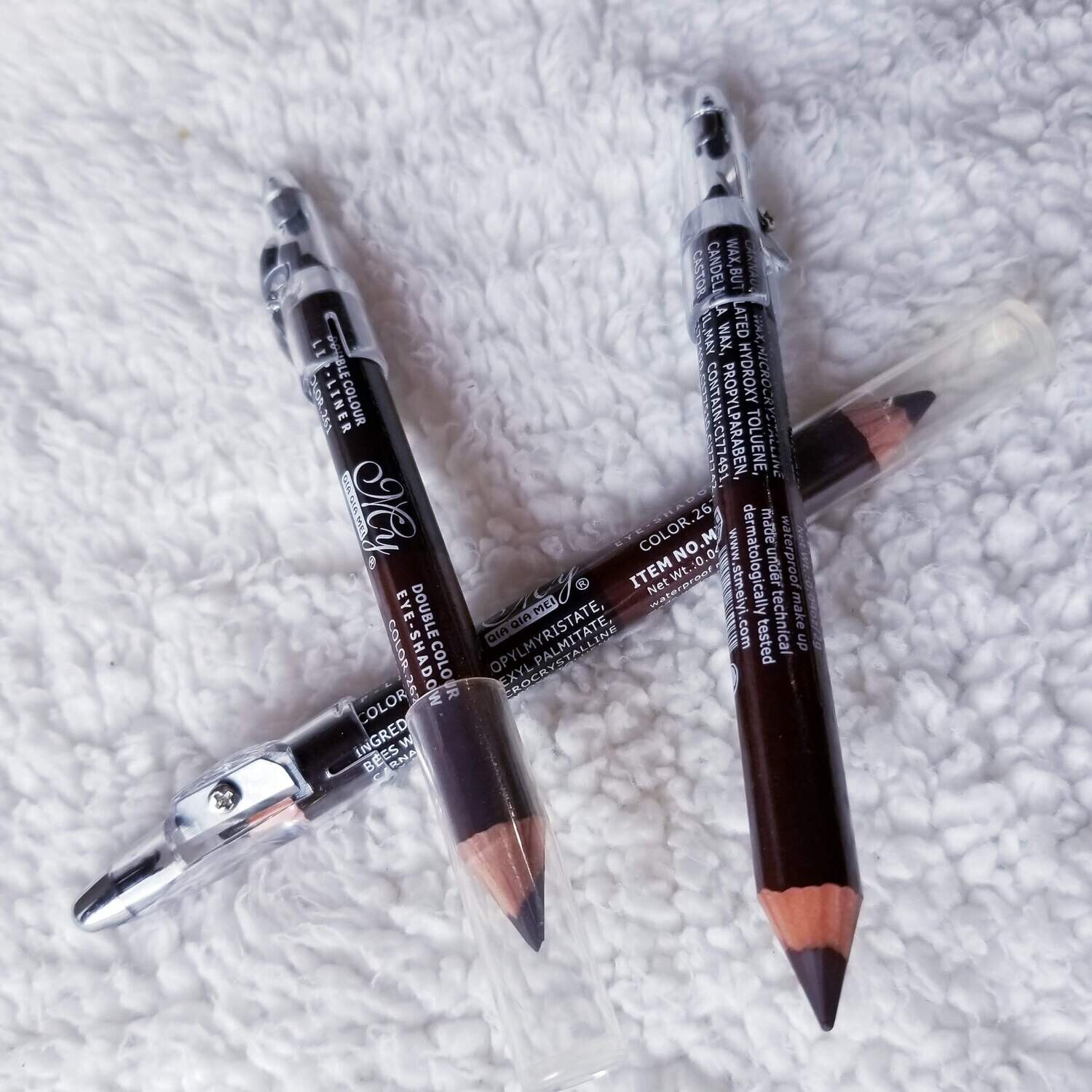 Double-end Brow/Lip liner- Dark/Medium brown