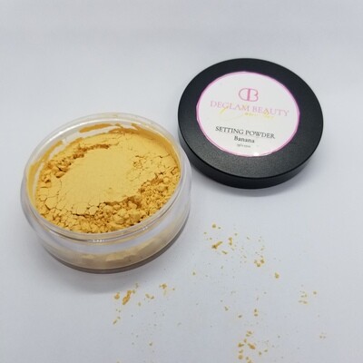 Glam Setting loose powder- Banana