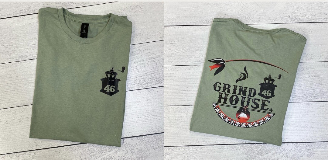 Grinder logo t-shirt