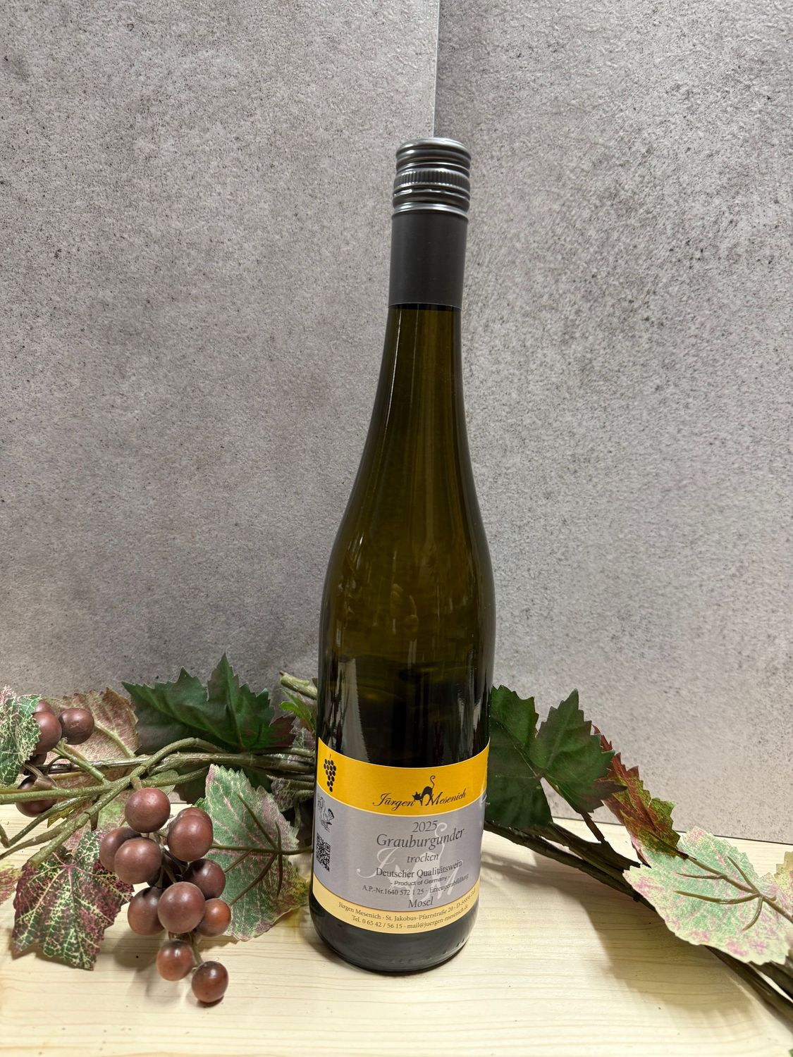 2025er Grauburgunder trocken 2025er Grauburgunder trocken