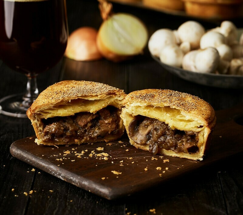 6x Beef Beer n Bacon Pies