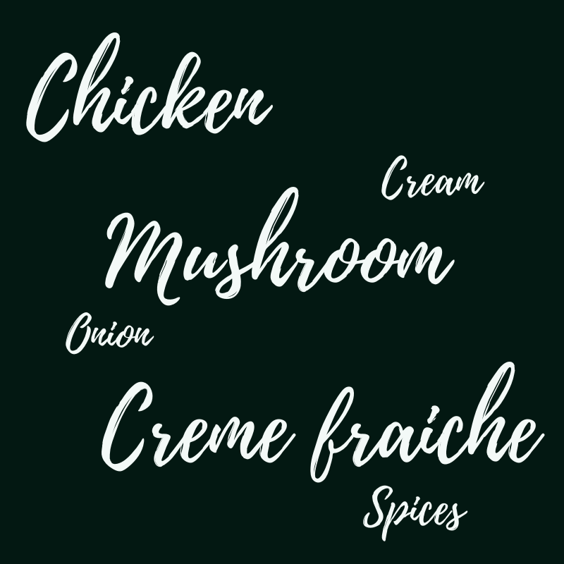6x Chicken n Mushroom Pies