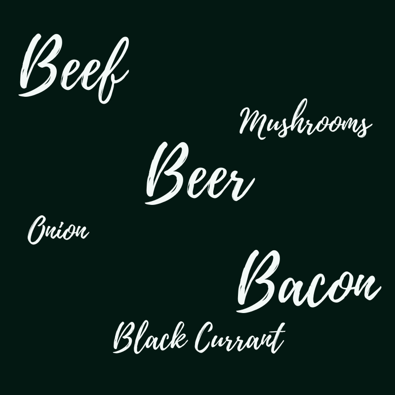 6x Beef Beer n Bacon Pies