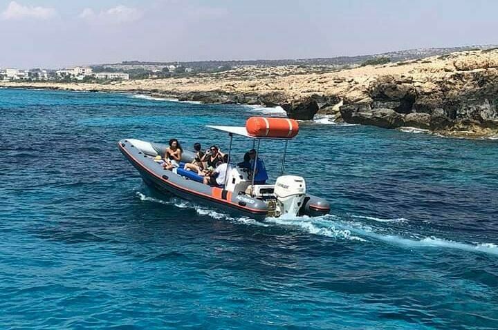 4 hour private boat trip Rib Boat Ayia Napa