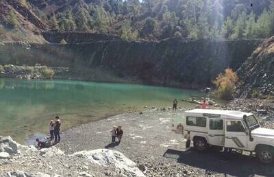 Enchanted Lagoon Jeep Adventure from Ayia Napa Protaras