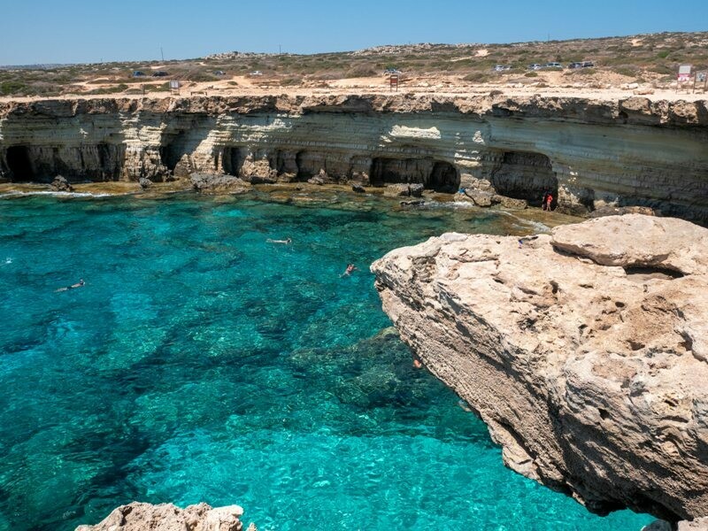 Sea Caves and Cape Greco Private Jeep Tour
