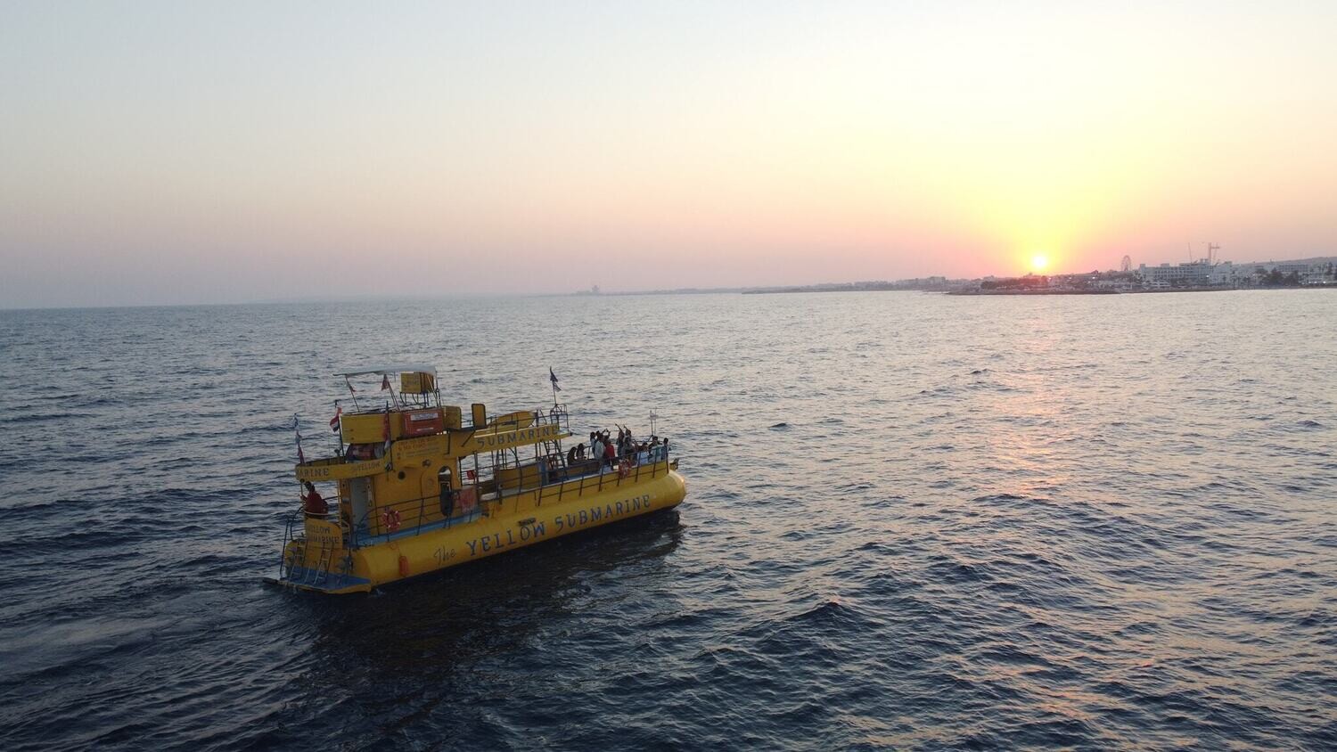 4 Hour private boat trip Yellow Submarine Ayia Napa
