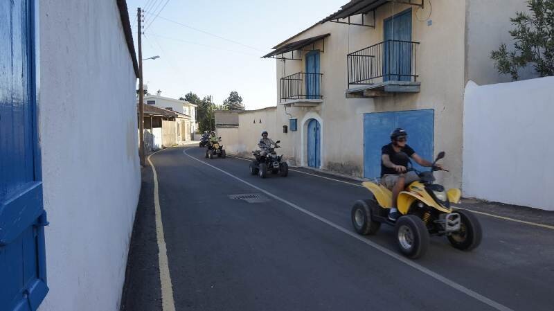 Larnaca Quad Bike Safari 5 hour Villages Tour with lunch