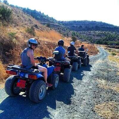 Larnaca Quad Bike Safari 5 hour Villages ATV Tour with lunch