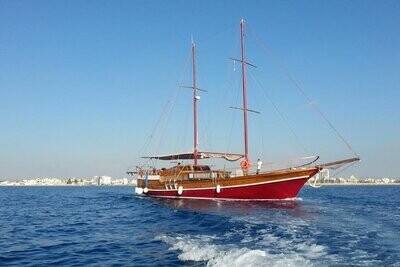 4 hour private boat trip Panormitis Yacht Larnaca