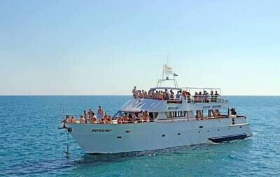 Doremi Private 6 hour Boat charter Larnaca