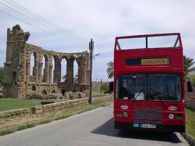 Red Bus Open Top Famagusta Tour from Ayia Napa and Protaras