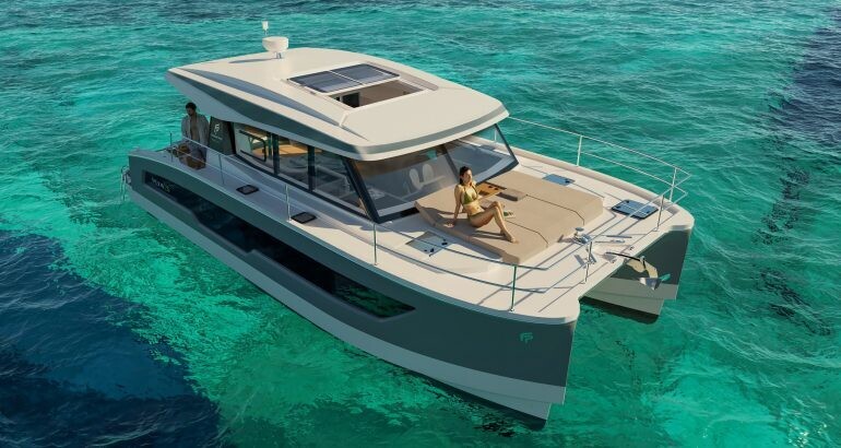 24 hour overnight Private Boat Charter Ayia Napa Fountaine Pajot MY4s Catamaran