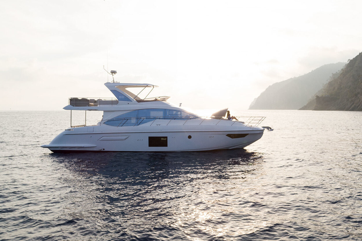 Azimut 55 Private 6 Hour Boat charter from Larnaca