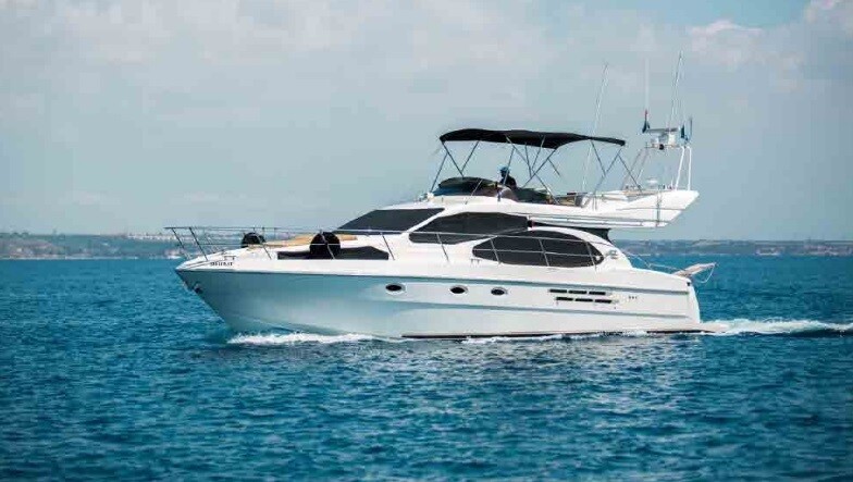 Azimut 46 Private 4 Hour Boat charter from Larnaca
