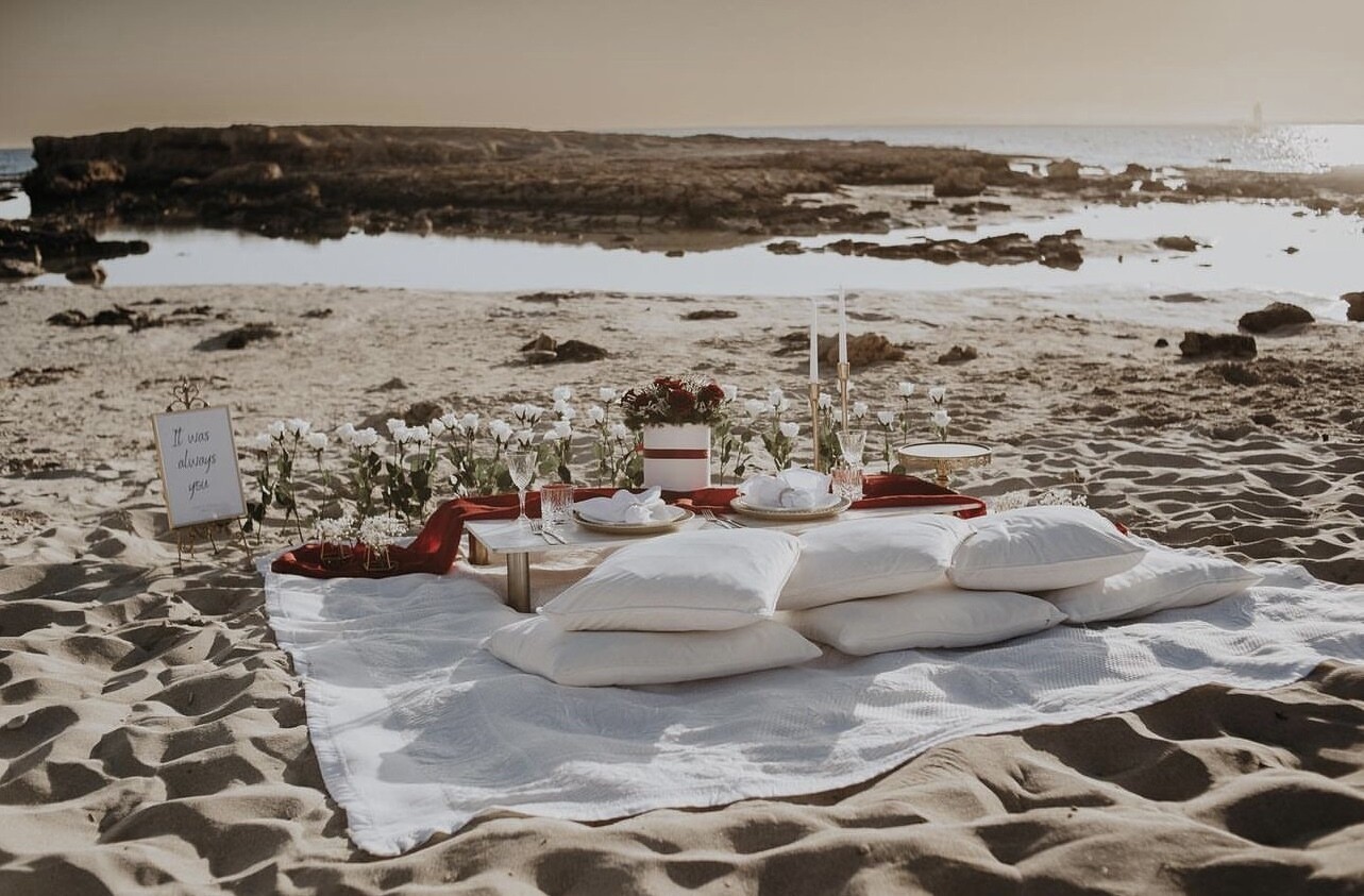 Romantic Beach Proposal Package Ayia Napa Protaras