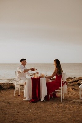 Romantic Beach Dinner Date Night Ayia Napa Protaras