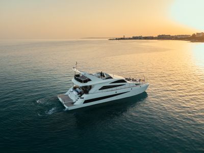 Napa Blue Jacuzzi Catamaran Sunset Cruise from Ayia Napa Napa Blue Jacuzzi Catamaran Sunset Cruise from Ayia Napa