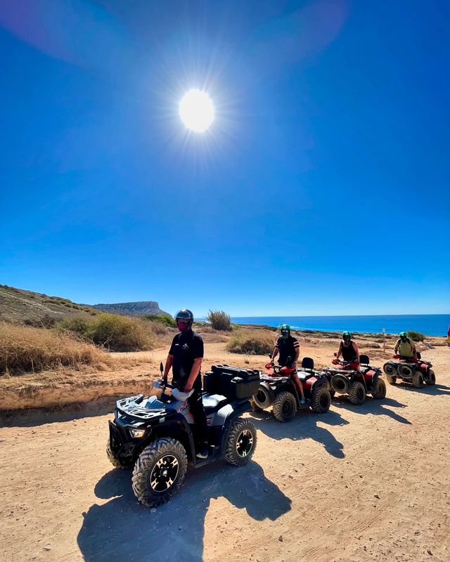 Quad Bike Safari Adventure Cape Greco from Ayia Napa Protaras Quad Bike Safari Adventure Cape Greco from Ayia Napa Protaras