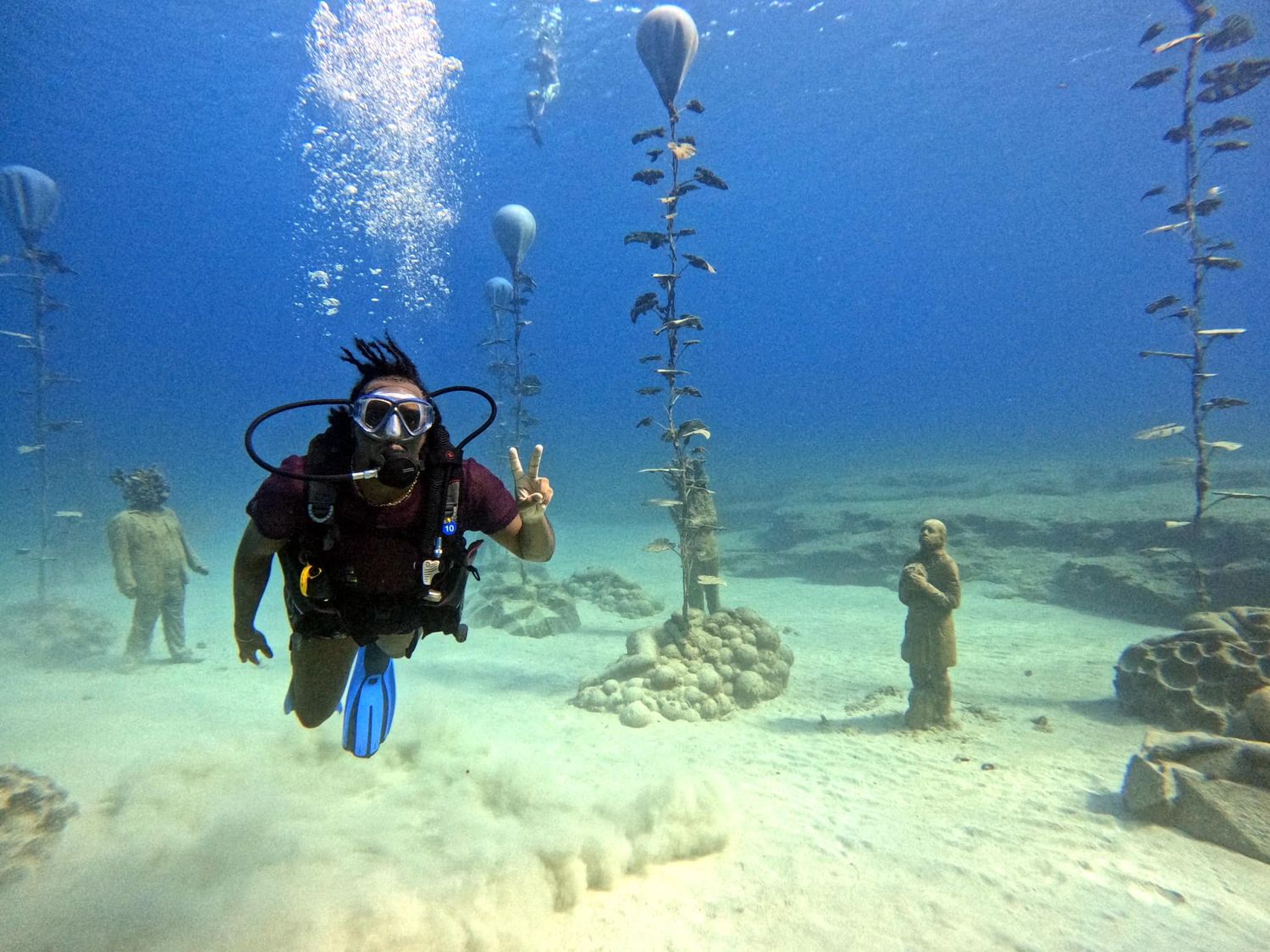 Guided Dives for Certified Scuba Divers MUSAN and Green Bay from Protaras