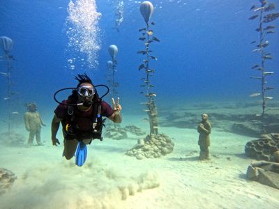 Guided Dives for Certified Scuba Divers MUSAN and Green Bay from Protaras