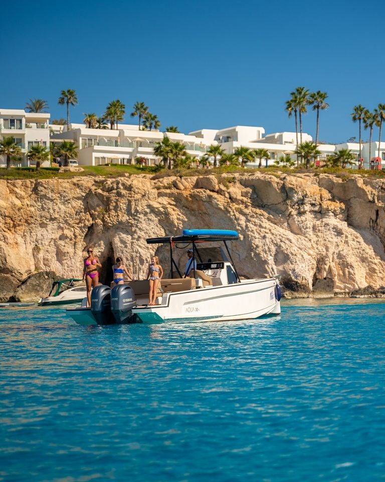 Aqua 30 4 Hour Private Boat charter from Ayia Napa